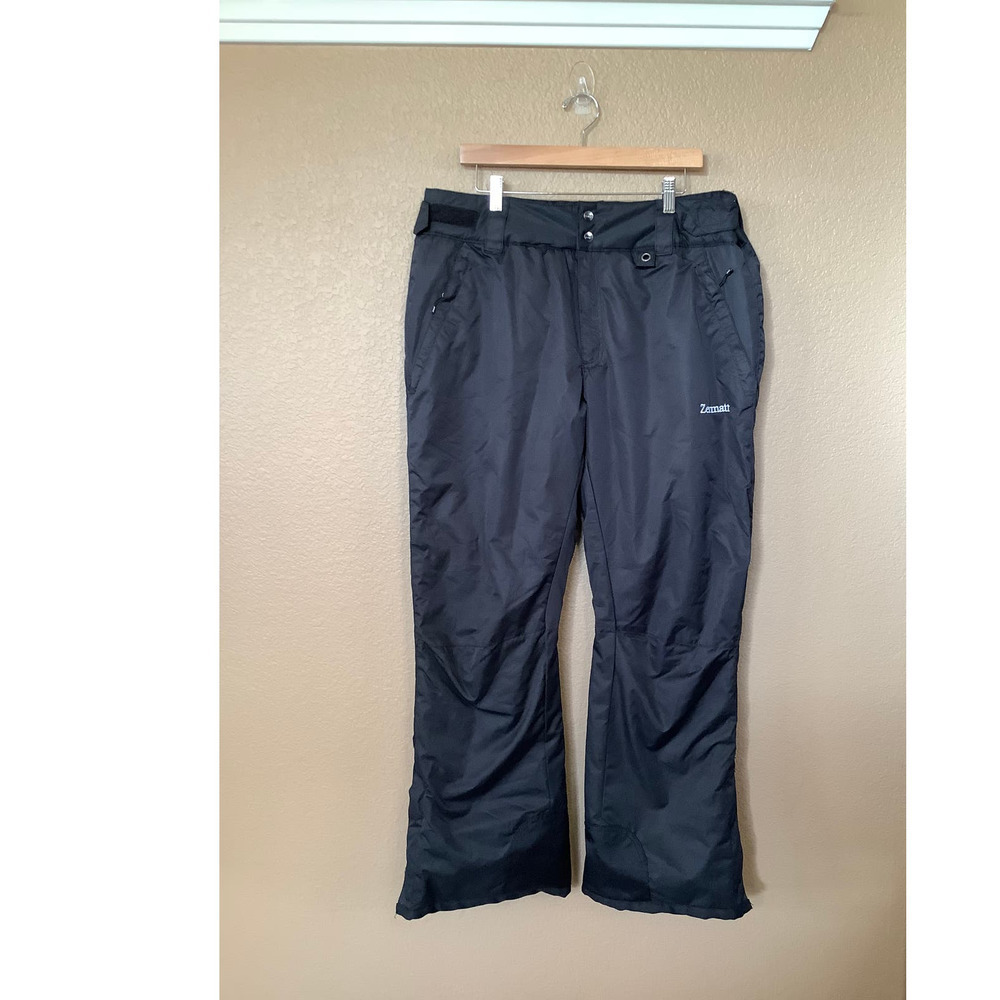 Zermatt Women's Black Snow Pants Sz XL